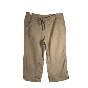 The North Face Tan Cargo Shorts Relaxed Fit